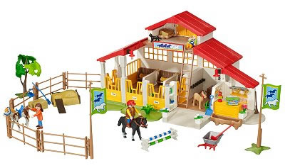 Pony Ranch & Farm Set with Figures Horse Playsets Playmobil